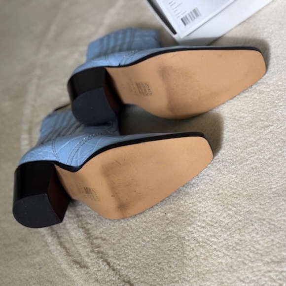 GANNI Callie Western Boots - Blue - Picture 9 of 16